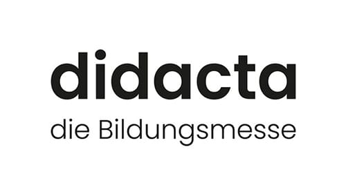 Didacta die Bildungsmesse logo with Europe label in purple.